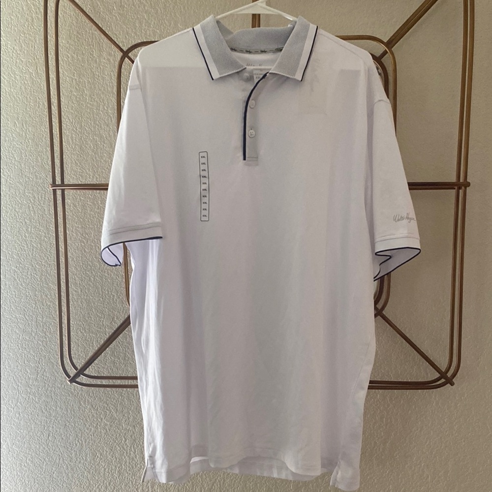 Walter Hagen 2XL White golf Polo